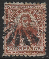 Australia 1888 New South Wales 100th Anniversary 4P Mi N.65 US - Used Stamps