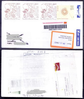 India To Netherlands Used Cover, Return To Sender, Postal History, Gandhi Stamps - Enveloppes