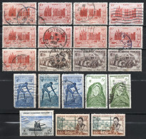 Afrique Occidentale Française (1934-1959) Ex-colonie Française - 24 Timbres - Divers - Used Stamps