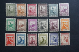(T2) Portuguese Guinea - 1938 Empire Issue Complete Set - Af. 223/ 240 (MNH) - Portugiesisch-Guinea