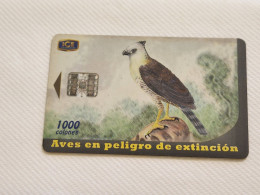COSTA RICA-(CR-ICE-CHP-0047)-Aguila Crestada (I Emisión)-(61)-(0001943755)(tirage-400.000)used Card+1card Prepiad - Costa Rica