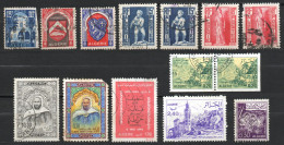 Algérie (ex-colonie Française) Et Algérie Indépendante - 14 Timbres - Divers - Used Stamps