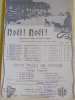 Partition/NOEL ! NOEL  ! /Vieux Noëls /ENOCH & Cie Paris/Fragerolle/Vieux Noëls De France/ Vers1935-45        PART340 - Autres & Non Classés