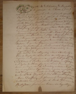 Manuscrit, Fait A La Commune De CHOUX Jura En 1861 ........... ACT-1 - Manuscrits