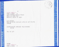 Telegram/ Telegrama - Lisboa > Parede -|- Postmark - Parede, 1982 - Lettres & Documents