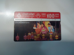 THAILAND USED CARDS OLD MAGNETIC CULTURE  WOMEN - Thaïland