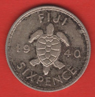 FIJI - 6 PENCE 1940 - Fiji