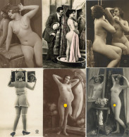 Erotik Lot Mit 100 Ansichtskarten Frauen Mit Spiegel Vor 1945 I-II Erotisme Femmes - 500 CP Min.