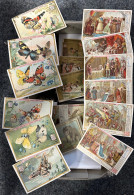LIEBIG Schachtel Mit über Tausend Bildern, Fast Nur Komplette Serien I-II - 500 Postales Min.