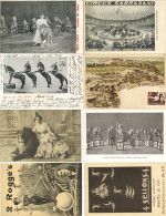 Zirkus Lot Mit 38 Ansichtskarten I-II - Circus