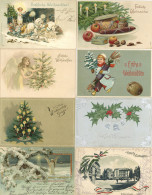 Weihnachten Lot Mit Ca. 450 Ansichtskarten Meist Vor 1945. Viele Einfache Aber Auch Einige Gute Karten In Unterschiedlic - Autres & Non Classés