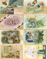 Weihnachten Und Neujahr Partie Von Circa 500 Ansichtskarten I-II Noel Bonne Annee - Other & Unclassified