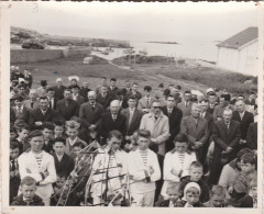 56 KERROCH  PLOEMEUR.  Procession Fête De La Mer  PHOTO 1963. Messe Et Vue Sur Le Port  TB PLAN    RARE Voir Description - Ploemeur