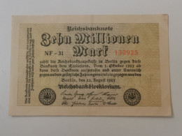 Allemagne Billet, 10 Millionen 1923 - 10 Miljoen Mark