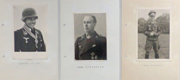 Ritterkreuzträger Lot Mit 100 Foto-Abzügen Von Seltenen Original-Fotos. Die Fotos Sind Meist Im Format 9x13cm Und Wurden - Sonstige & Ohne Zuordnung