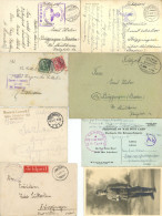 Feldpost WK I/II U. Sonstige Vor 1945 Aus Familienkorrespondenz (adressiert An Bürgermeisterfamilie Buggingen) Faltbrief - Other & Unclassified