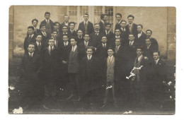 Quimper Carte Photo Villard  Ecole Normale D'Instituteurs 1924 - 1925 - Quimper