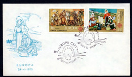 1975 TURKEY EUROPA CEPT PAINTINGS FDC - 1975