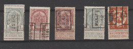 Préos Roulettes 1910-12 - Roller Precancels 1900-09