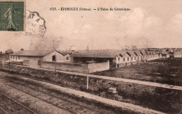 Epinouze (Drôme) L'Usine De Céramique En 1928 - Cliché C.D. Carte N° 1747 - Autres & Non Classés