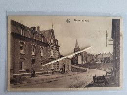 BIEVRE - La Poste Et L'église 1940 - Bièvre