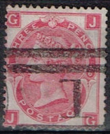 Grande-Bretagne - 1867 - Y&T N° 33, Planche 6, Oblitéré - Used Stamps