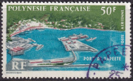French Polynesia 1966 Sc C43  Air Post Used - Gebraucht