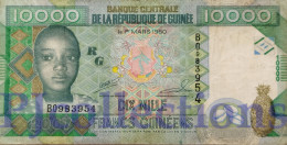 GUINEA 10000 FRANCS 2007 PICK 42a AVF - Guinea