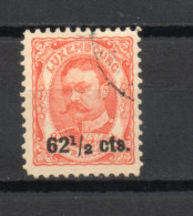 LUXEMBOURG    N° 87    OBLITERE   COTE 4.00€   GUILLAME IV  SURCHARGE - 1906 Guillaume IV