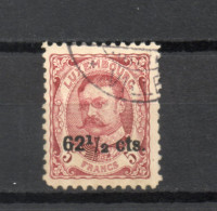 LUXEMBOURG    N° 88    OBLITERE   COTE 3.00€   GUILLAME IV  SURCHARGE - 1906 Guglielmo IV