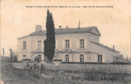 Saint Just Sur Dive            49     Mairie  Et Ecole    1908      (Voir Scan) - Other & Unclassified