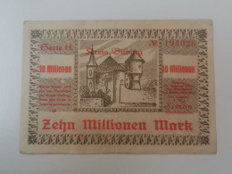 Allemagne, 10 Millionen 1923, Kreis Bitburg - Unclassified