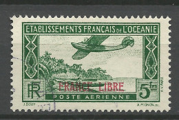 OCEANIE PA N° 3 OBL / Used / - Poste Aérienne