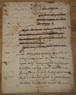 Manuscrit à Dechifrer , Commune De BELLEYDOUX Dans L' Ain 01 - Quittance - 1765 ........... ACT-5 - Manuscrits