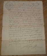 Manuscrit à Dechifrer , Commune De BELLEYDOUX, Obligation - 1731 ........... ACT-9 - Manuscrits