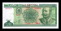 Cuba 5 Pesos Antonio Maceo 2017 Pick 116q Sc - Cuba