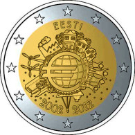 La 2.00  Estonie Com  10 Ans 2012 Unc - Estonia