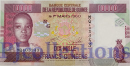 GUINEA 10000 FRANCS 2012 PICK 46 UNC - Guinea