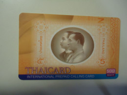 THAILAND USED THAICARDS ROYAL ON  BANKNOTES - Sellos & Monedas