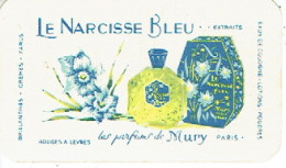 Carte Parfum LE NARCISSE BLEU De MURY - Anciennes (jusque 1960)