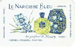 Carte Parfum LE NARCISSE BLEU De MURY - Antiguas (hasta 1960)