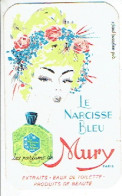 Carte Parfum LE NARCISSE BLEU De MURY - Anciennes (jusque 1960)