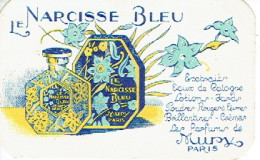 Carte Parfum LE NARCISSE BLEU De MURY - Anciennes (jusque 1960)