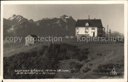 12586422 Gais AR Gasthaus Gaebris Blick Auf Saentis Und Altmann Appenzeller Alpe - Otros & Sin Clasificación