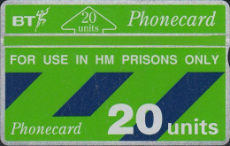 UK - British Telecom L&G H.M. Prison Card CUP004A  (127H)  20 Units - Prisons