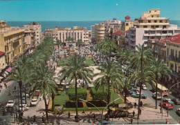 Beirut - Martyr's Square 1965 Paquebot Cruise Ship M/b Istra Yugoslavia - Liban