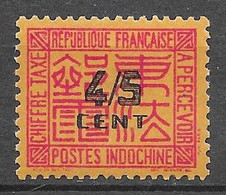 1931 - 1941 : Valeur En Surcharge Noire : N°59 Chez YT. (Voir Commentaires) - Timbres-taxe