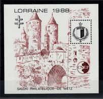 CNEP YV 9 N** MNH Luxe , Lorraine 1988 - Cote 24 Euros - CNEP