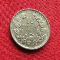 Chile 10 Centavos 1923 KM# 166 *VT Chili - Chili