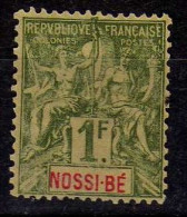 Nossi-Be - 1894 -  1 F.. Type Groupe -  Neuf Sans Gomme - Neufs